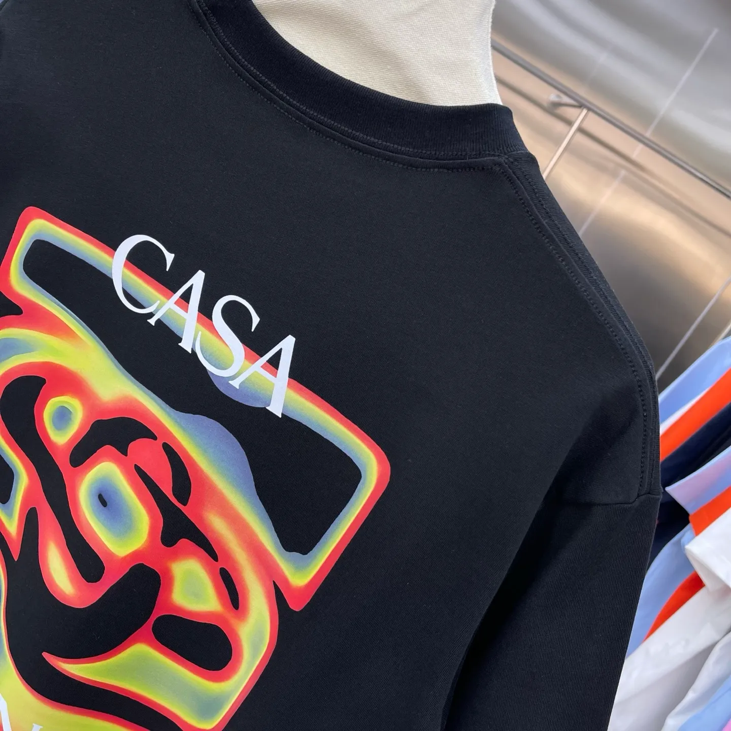 New Arrival Casablanca Classic Series T ～ ， ， 。 ， Classic ， In Stock ！ ：White Black Green Blue （5 ） Size：S M L XL XXL